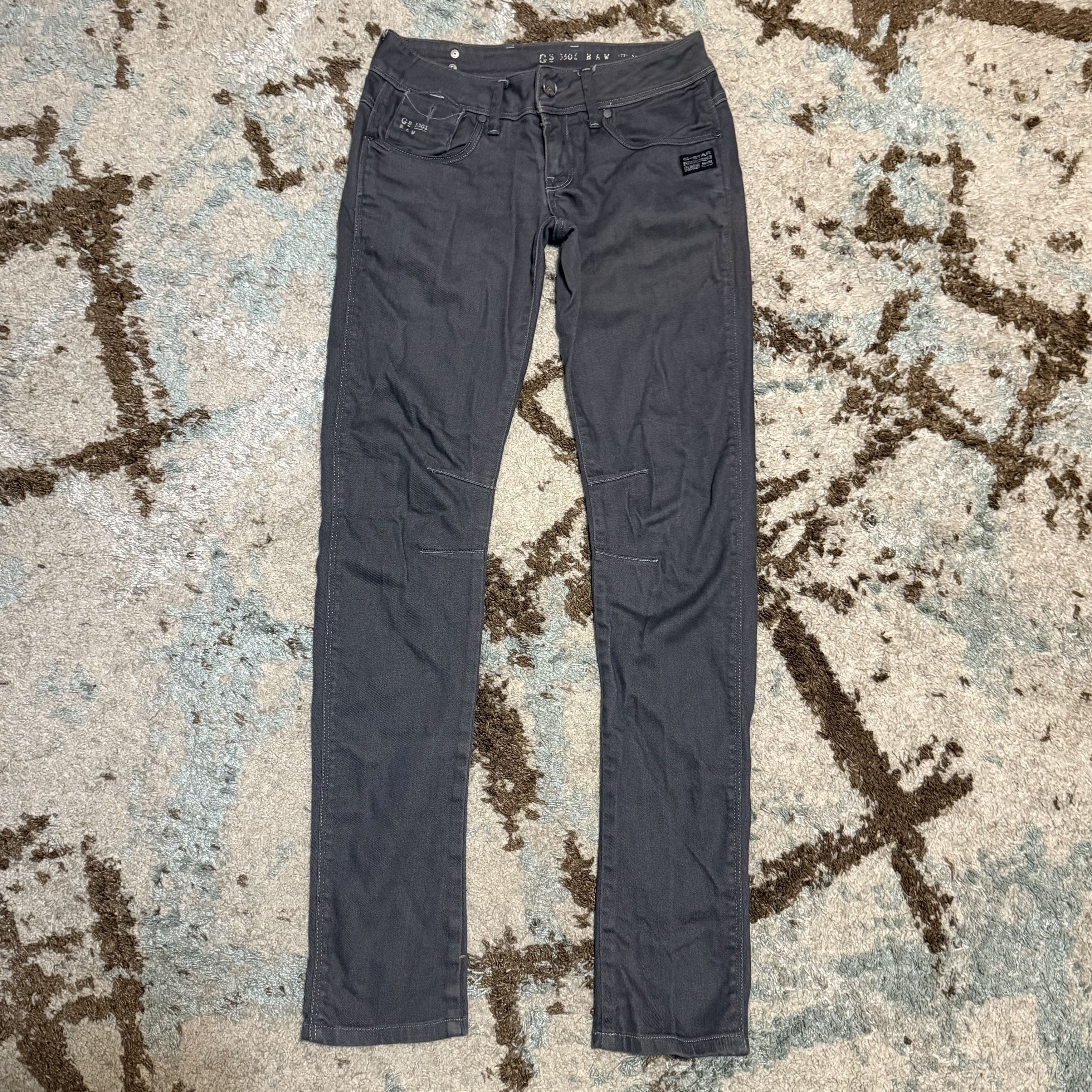 G-Star G Star Raw 3301 Skinny Jeans Gray Size 30x32 Size US 30 / EU 46 - 1 Thumbnail