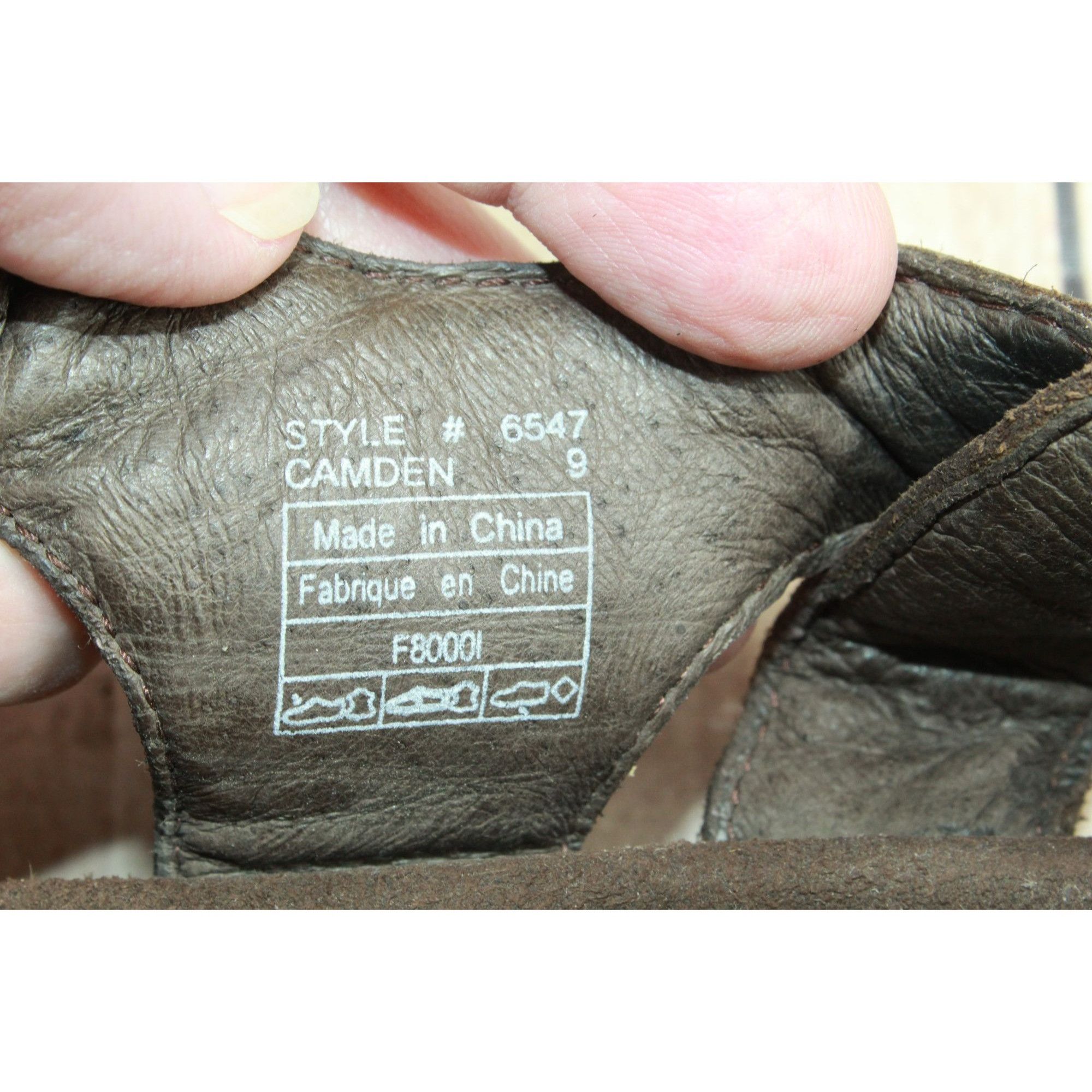 Teva Teva Camden Brown Leather Fisherman Sandals Men's Size 9 Size US 9 / EU 42 - 8 Thumbnail