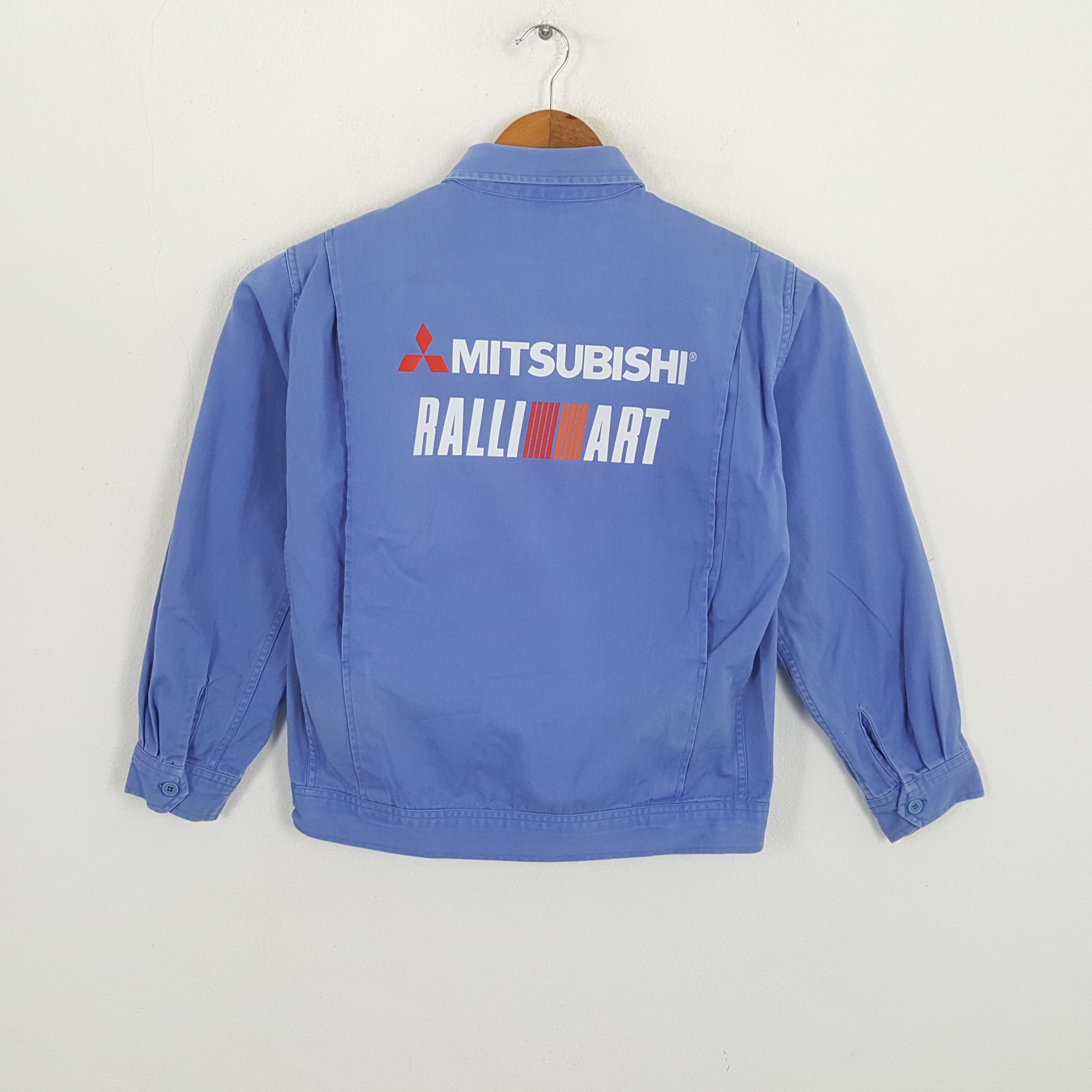 Japanese Brand × Vintage Vintage MITSUBISHI RALLI ART Japanese Brand Custom Jacket Size US M / EU 48-50 / 2 - 1 Thumbnail