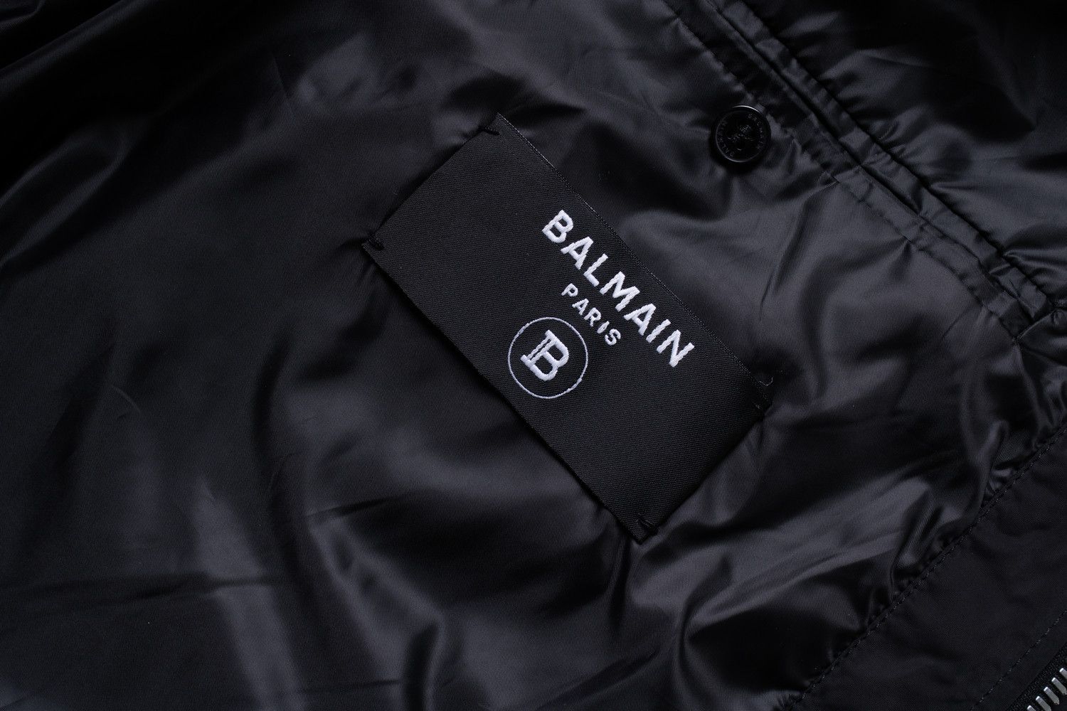Balmain Balmain, hooded bomber jacket in black Size US S / EU 44-46 / 1 - 7 Thumbnail
