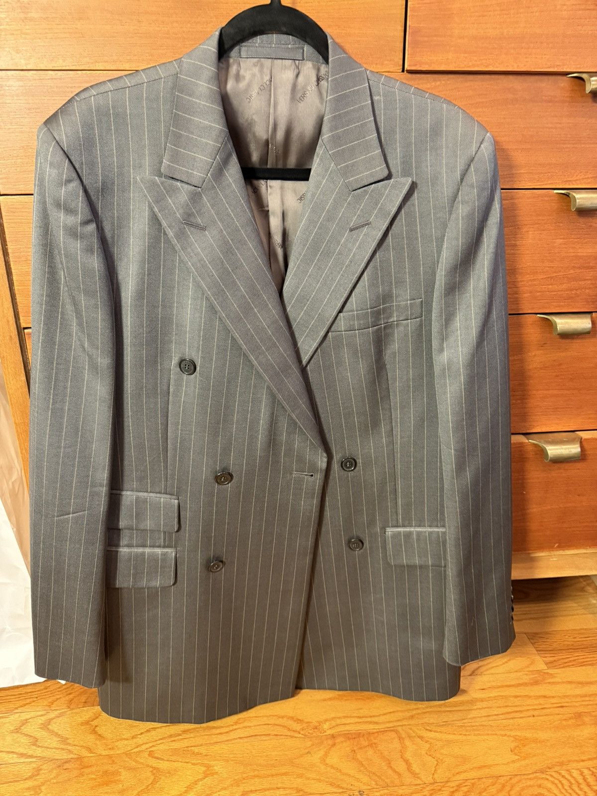Verace double breasted stripe blazer