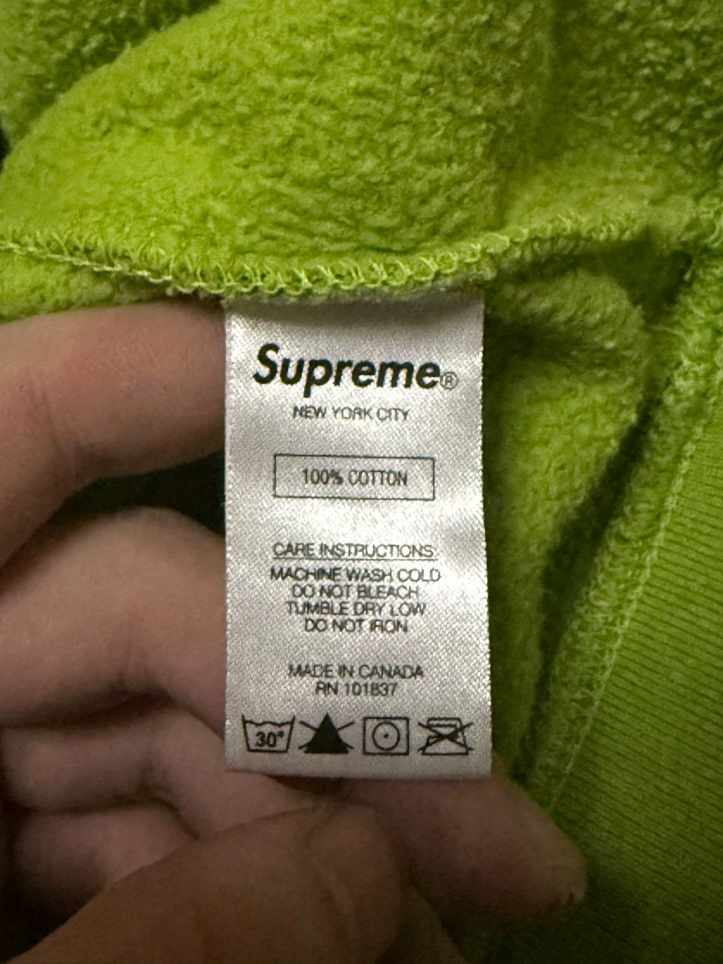 Supreme Supreme radial logo sweatshirt M (authentic) Size US M / EU 48-50 / 2 - 5 Thumbnail
