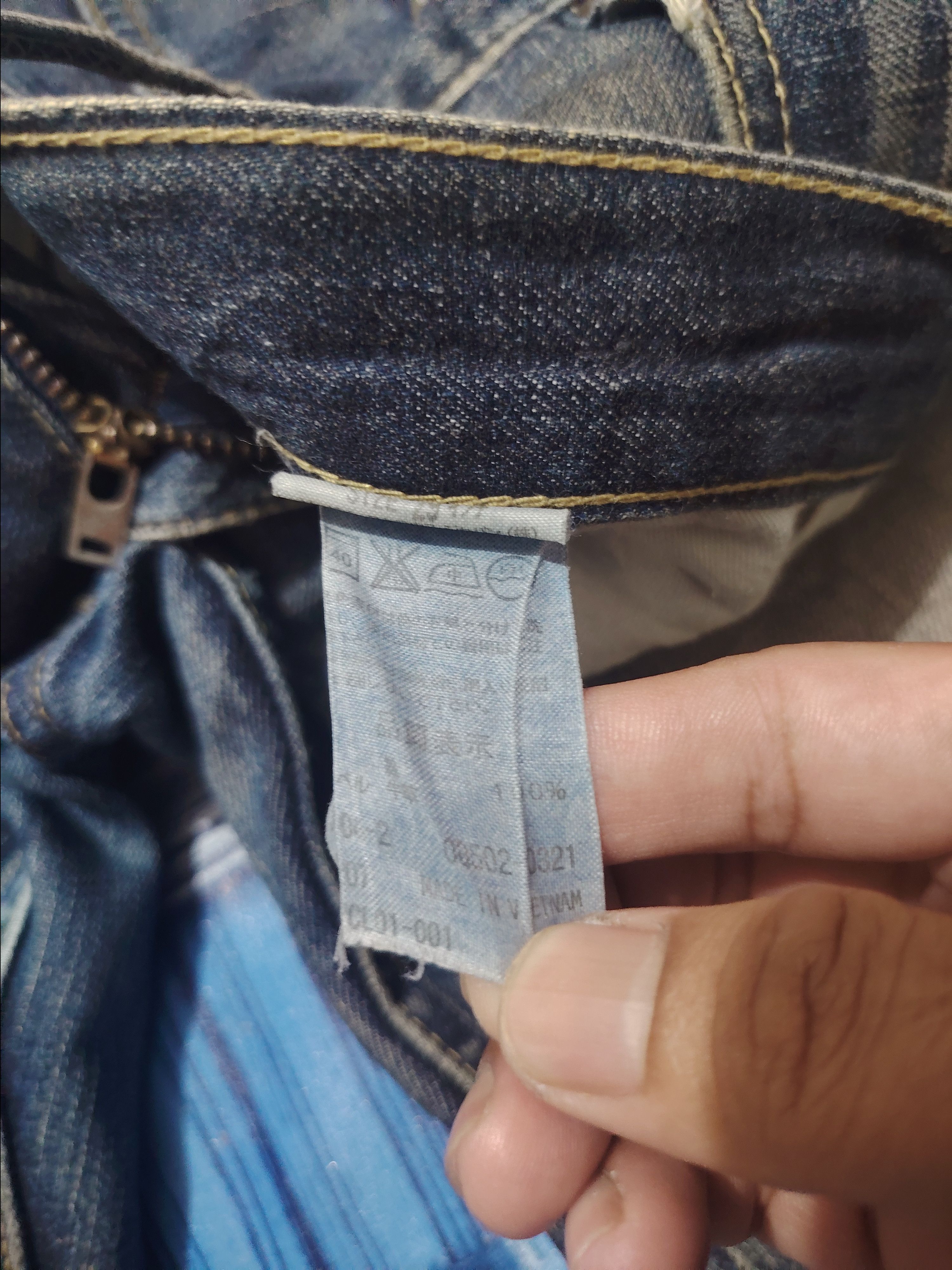 Levi's Vtg Levis 502 Distressed Jeans Size US 29 - 11 Thumbnail