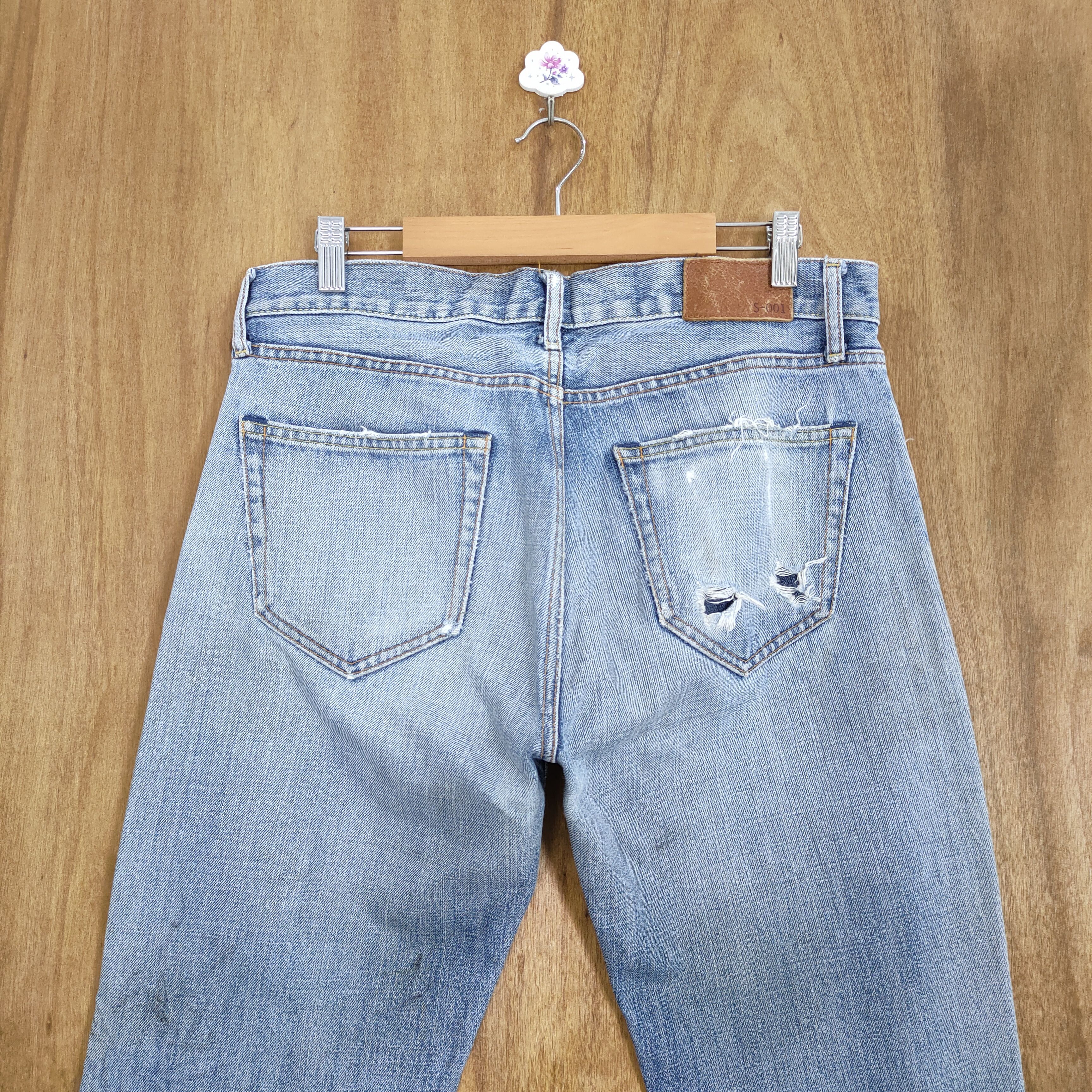 Japanese Brand JAPANES VINTAGE DISTRESSED JEAN DENIM PANTS Size US 32 / EU 48 - 9 Thumbnail