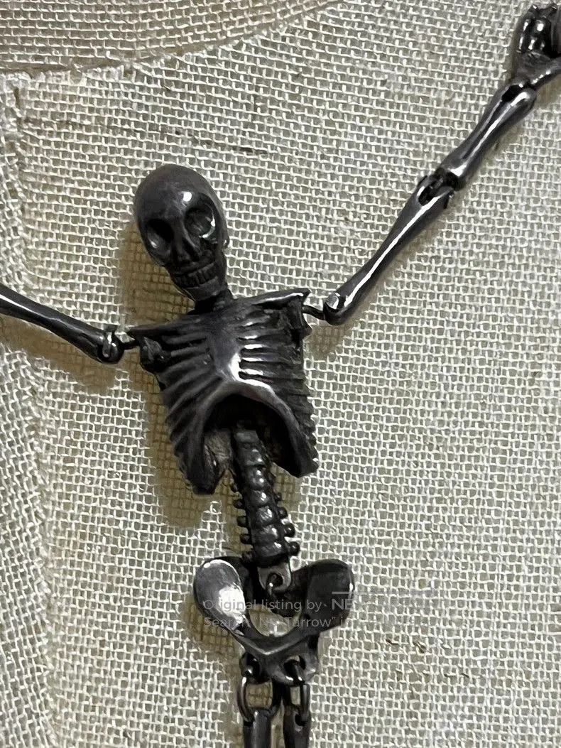 Vivienne Westwood Vivienne Westwood Skeleton Choker Necklace. Size ONE SIZE - 6 Thumbnail