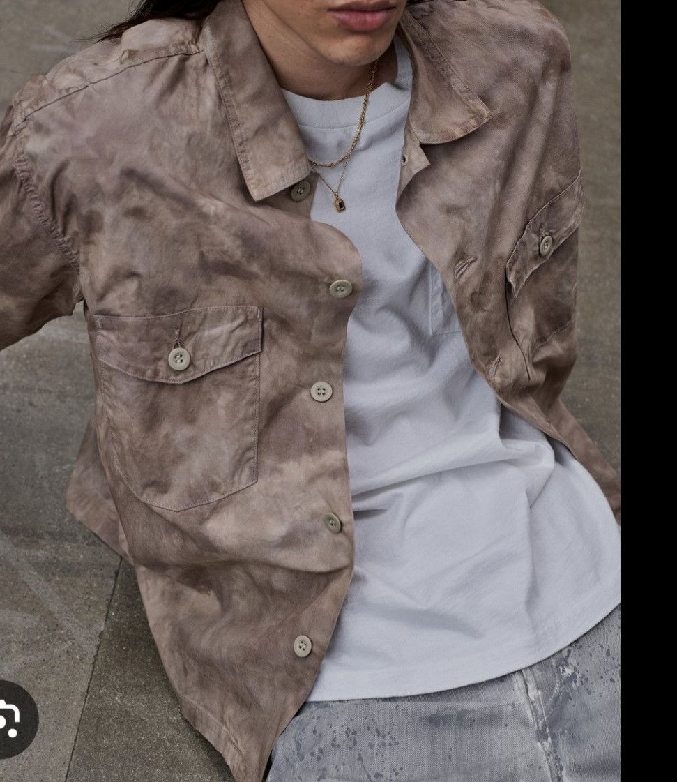 John Elliott Back Sateen Military Work Shirt Sz3 Size US L / EU 52-54 / 3 - 5 Thumbnail
