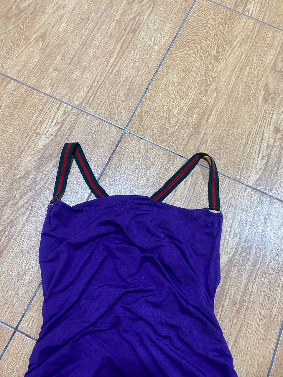 Gucci Women’s Gucci Purple Short Sleeve dress Designer Italy Size L / US 10 / IT 46 - 12 Thumbnail