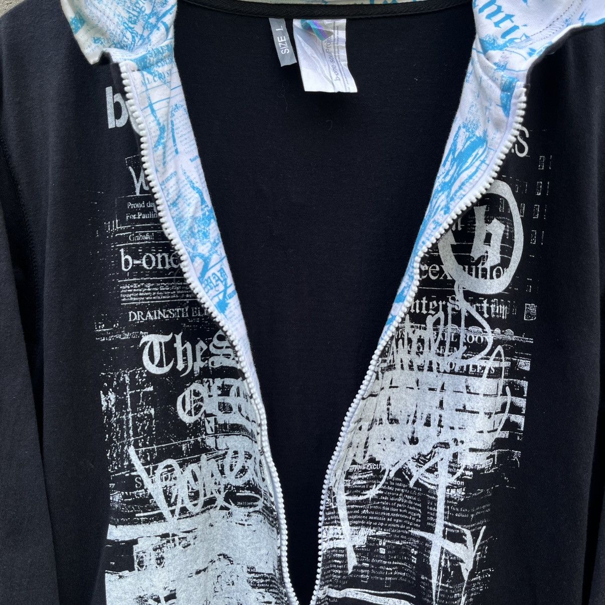 If Six Was Nine B one soul poem Zipper hoodie Size US L / EU 52-54 / 3 - 5 Thumbnail
