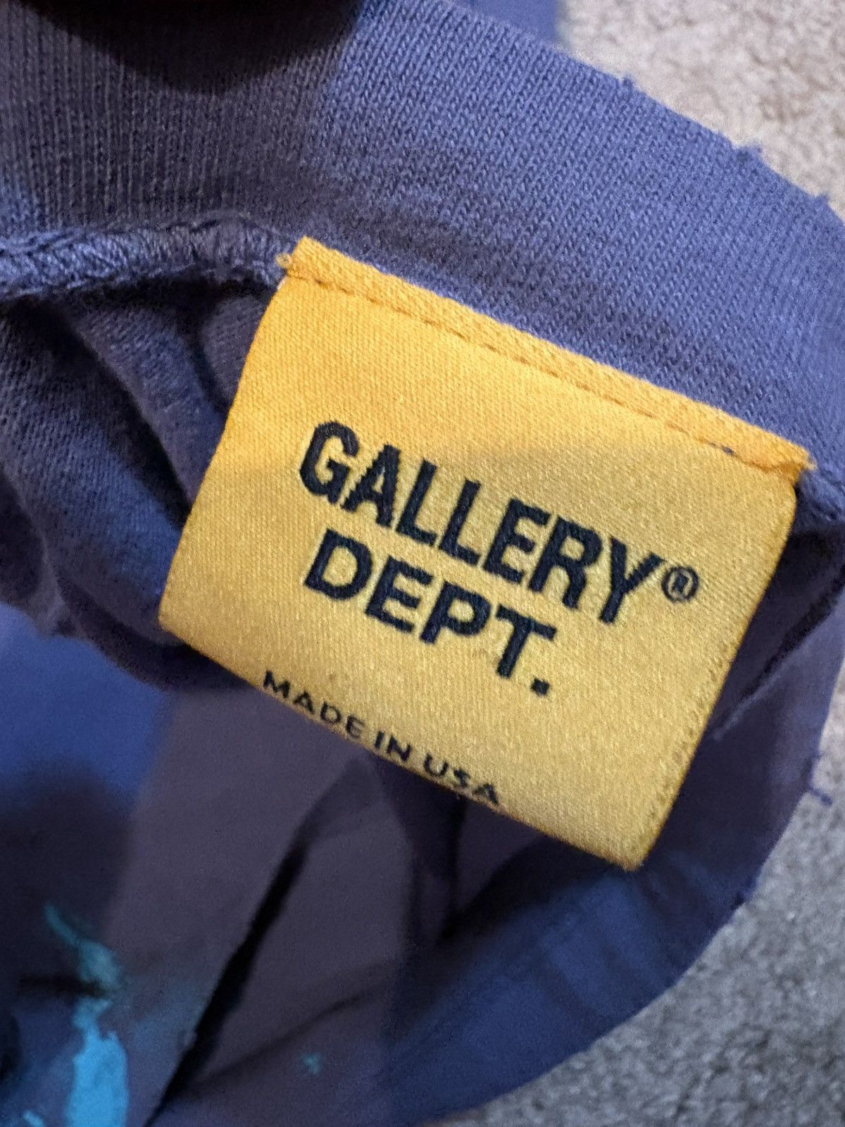 Gallery Dept. Gallery Dept. Paint Splatter Dept logo tee Size US XXL / EU 58 / 5 - 5 Thumbnail