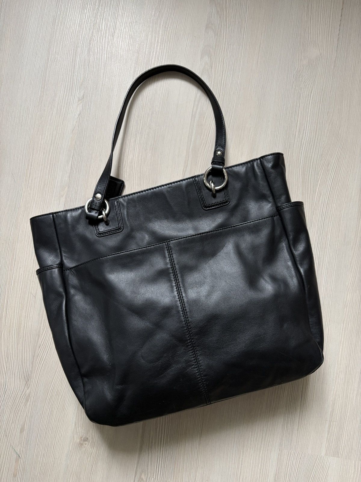 Coach COACH East West Gallery Leather Tote Bag Size ONE SIZE - 12 Thumbnail