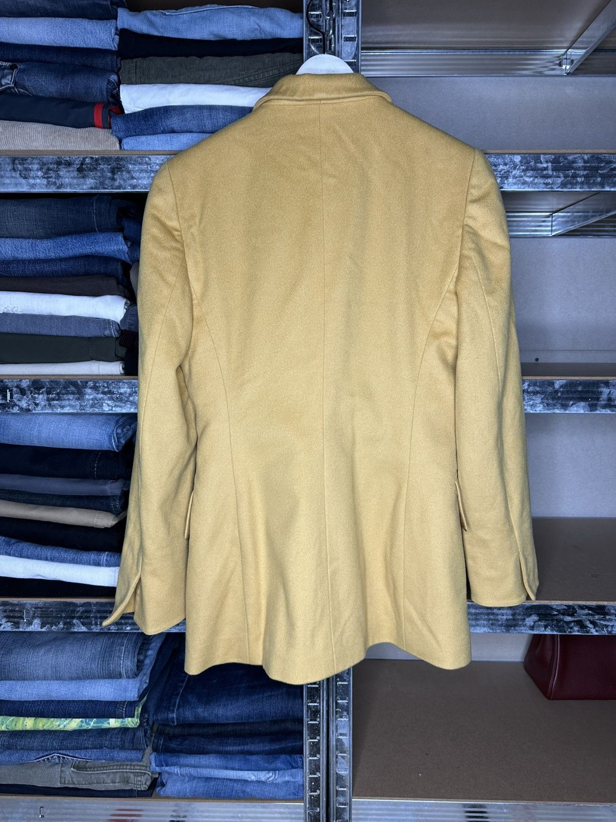 Etro ETRO Milano Women's Yellow Wool Blazer Jacket Size IT 42 Size M / US 6-8 / IT 42-44 - 2 Thumbnail