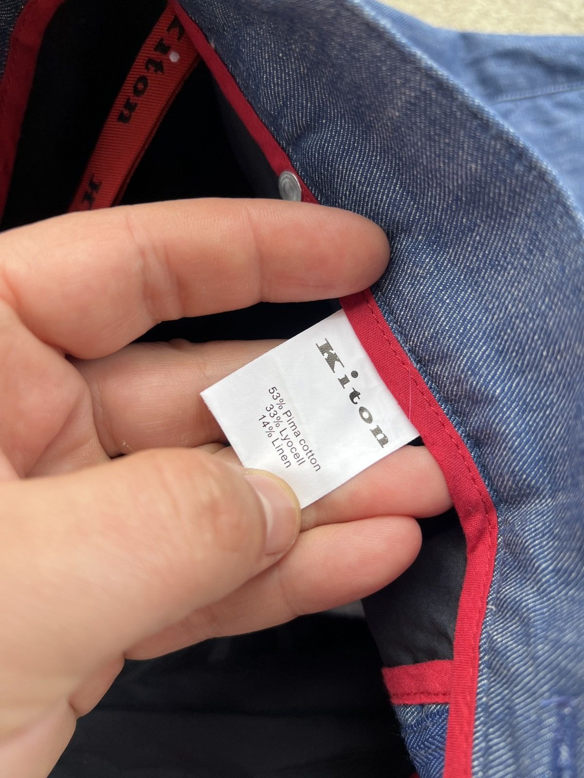 Kiton Kiton Pants Size US 30 / EU 46 - 7 Thumbnail