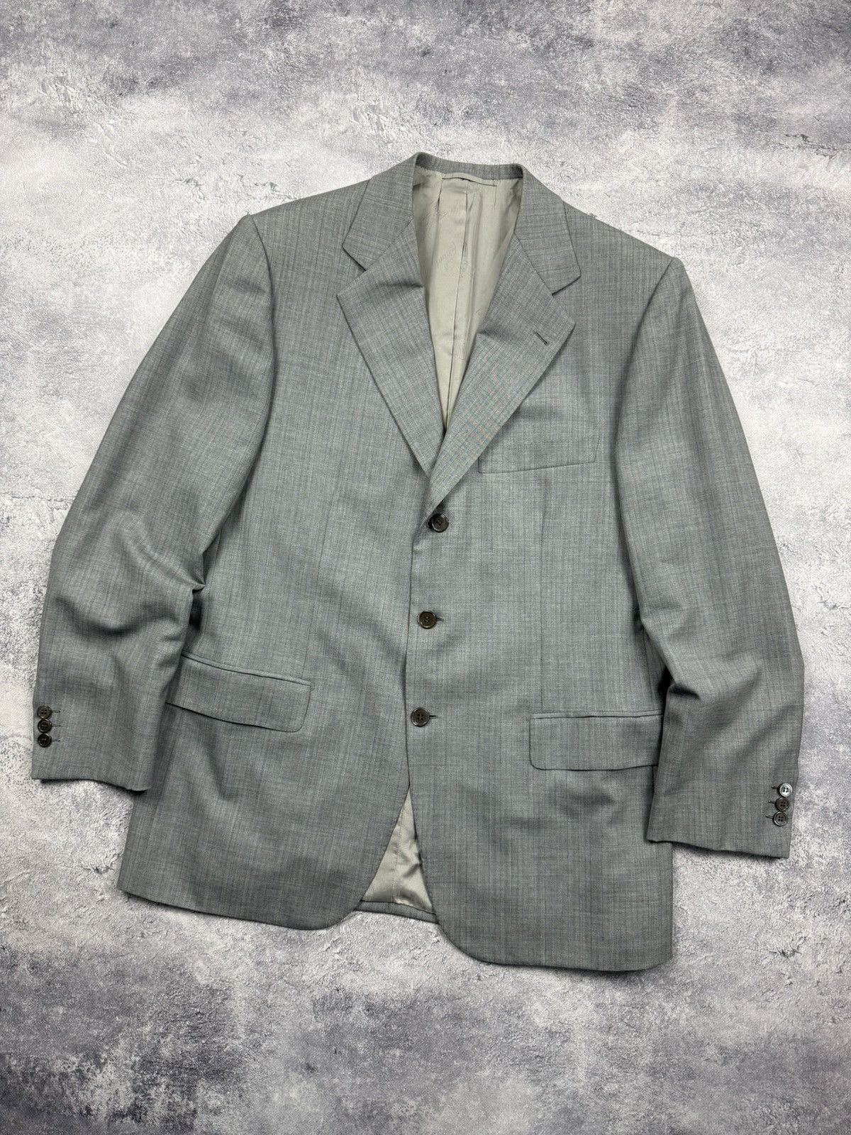 Brioni Brioni x La Nuance Luzern Wool Nomentano Blazer Suit Jacket Size 40R - 3 Thumbnail