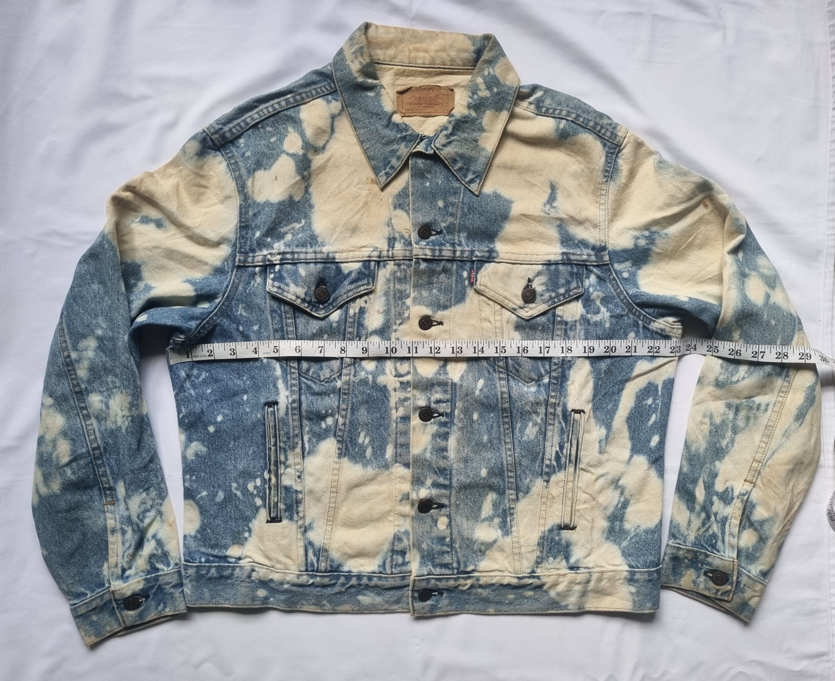 Levi's × Vintage Vintage Levi's Bleached Denim Jacket 70506-0214 Size US S / EU 44-46 / 1 - 4 Thumbnail