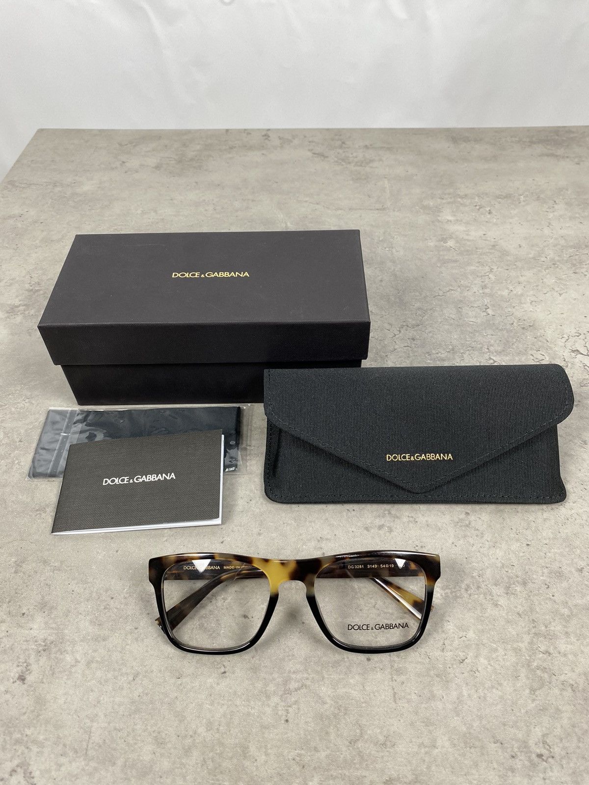 Dolce & Gabbana Dolce & Gabbana Frame Glasses DG3281 3143 Size ONE SIZE - 2 Thumbnail