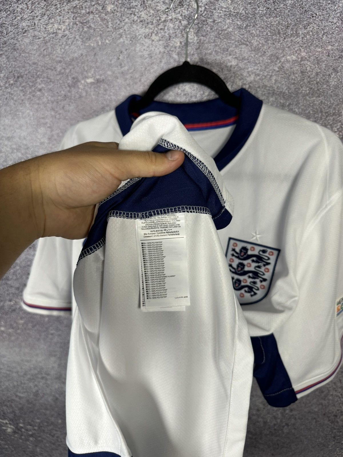 Vintage England National Team 2024 Home Soccer Jersey Size US XXL / EU 58 / 5 - 8 Thumbnail