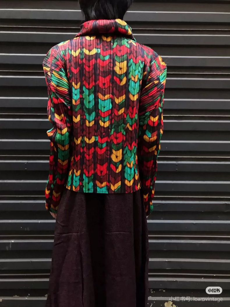 Issey Miyake Issey Miyake size:3 A vintage wheat ear cardigan jacket Size M / US 6-8 / IT 42-44 - 6 Thumbnail