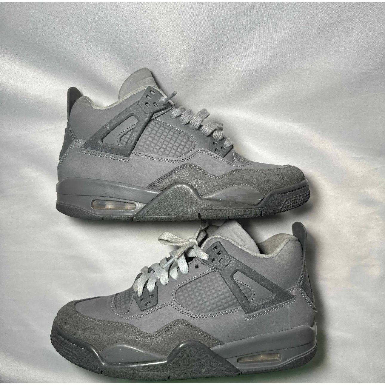 Jordan Brand × Nike Size 6.5 - Air Jordan 4 Retro SE GS Wet Cement Men's Shoes Size US 6.5 / EU 39-40 - 2 Thumbnail