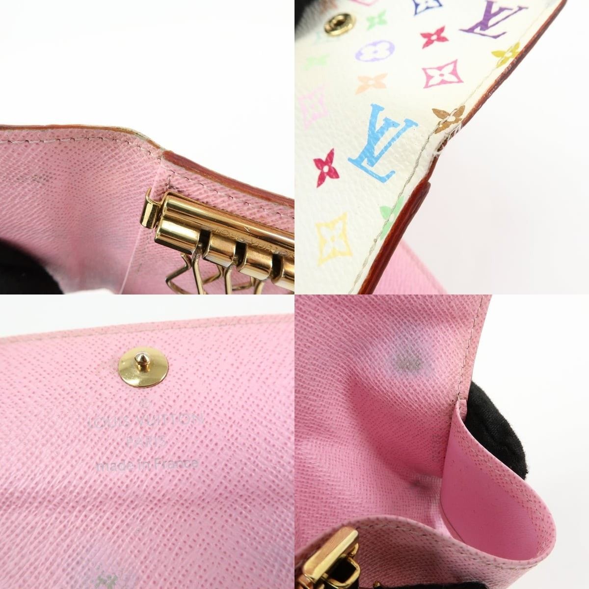 Louis Vuitton Louis Vuitton Monogram Multicles 4 Key Case Coated Canvas Size ONE SIZE - 7 Thumbnail