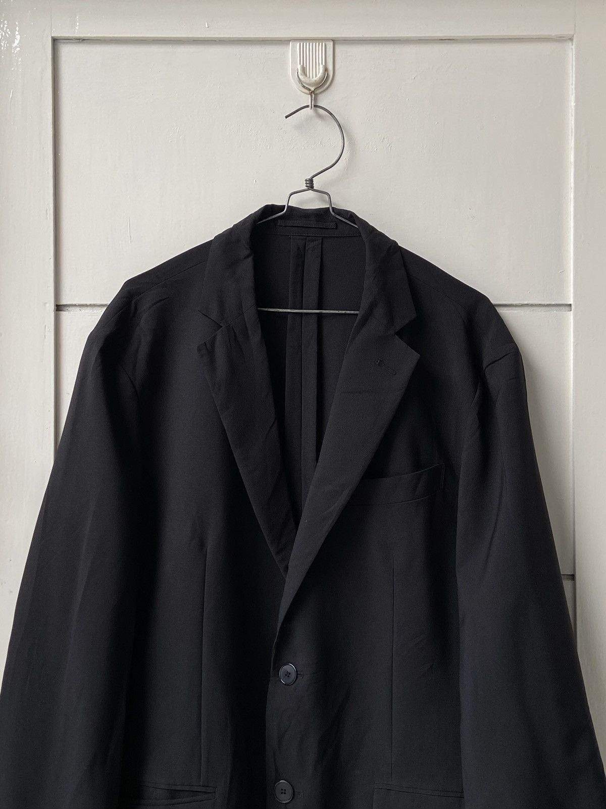 GU GU Black Suit/Blazer Size 54L - 2 Thumbnail
