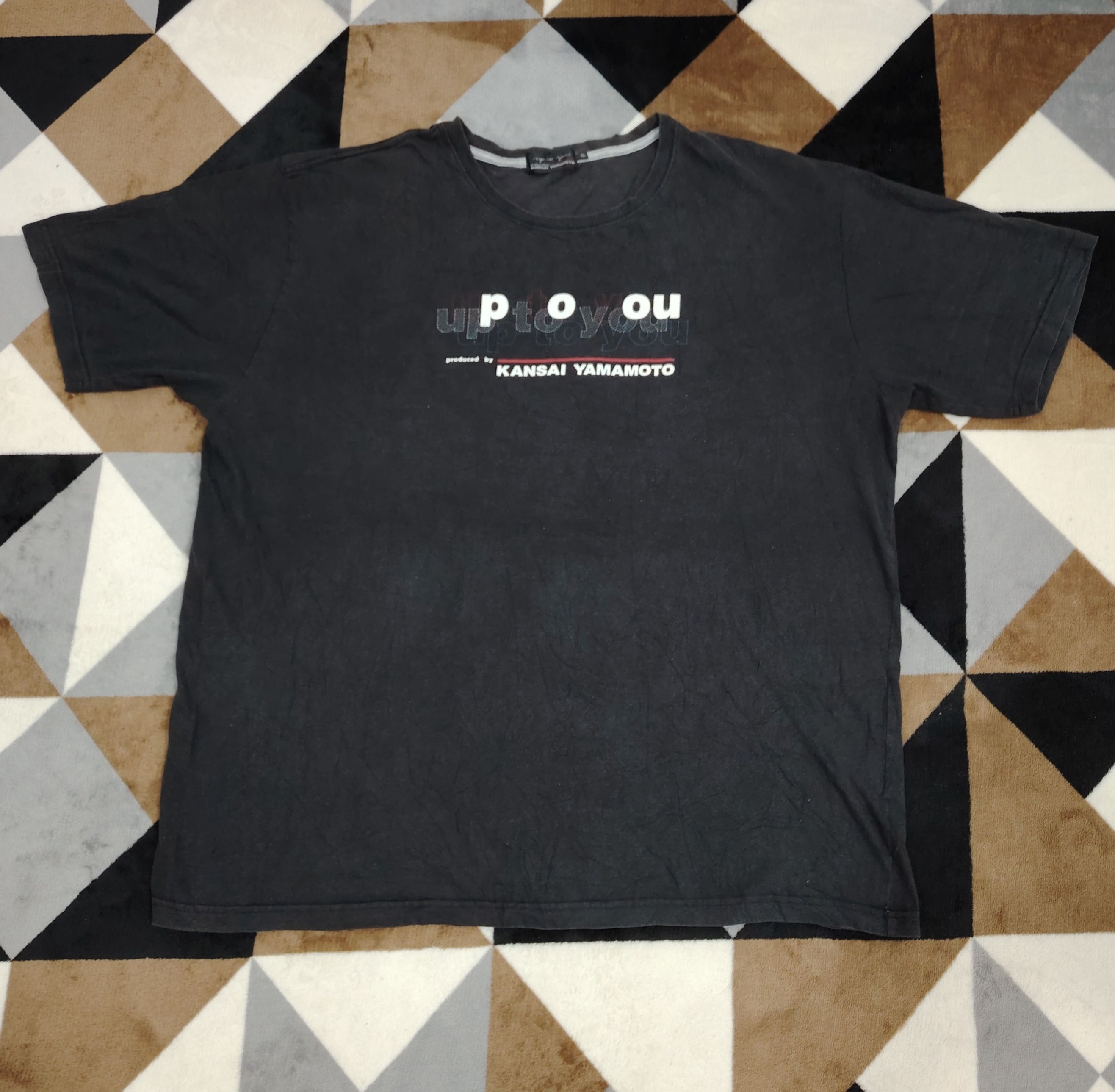Japanese Brand × Kansai Yamamoto × Vintage Up To You by Kansai Yamamoto T Shirt 4XL Size US XXL / EU 58 / 5 - 1 Thumbnail