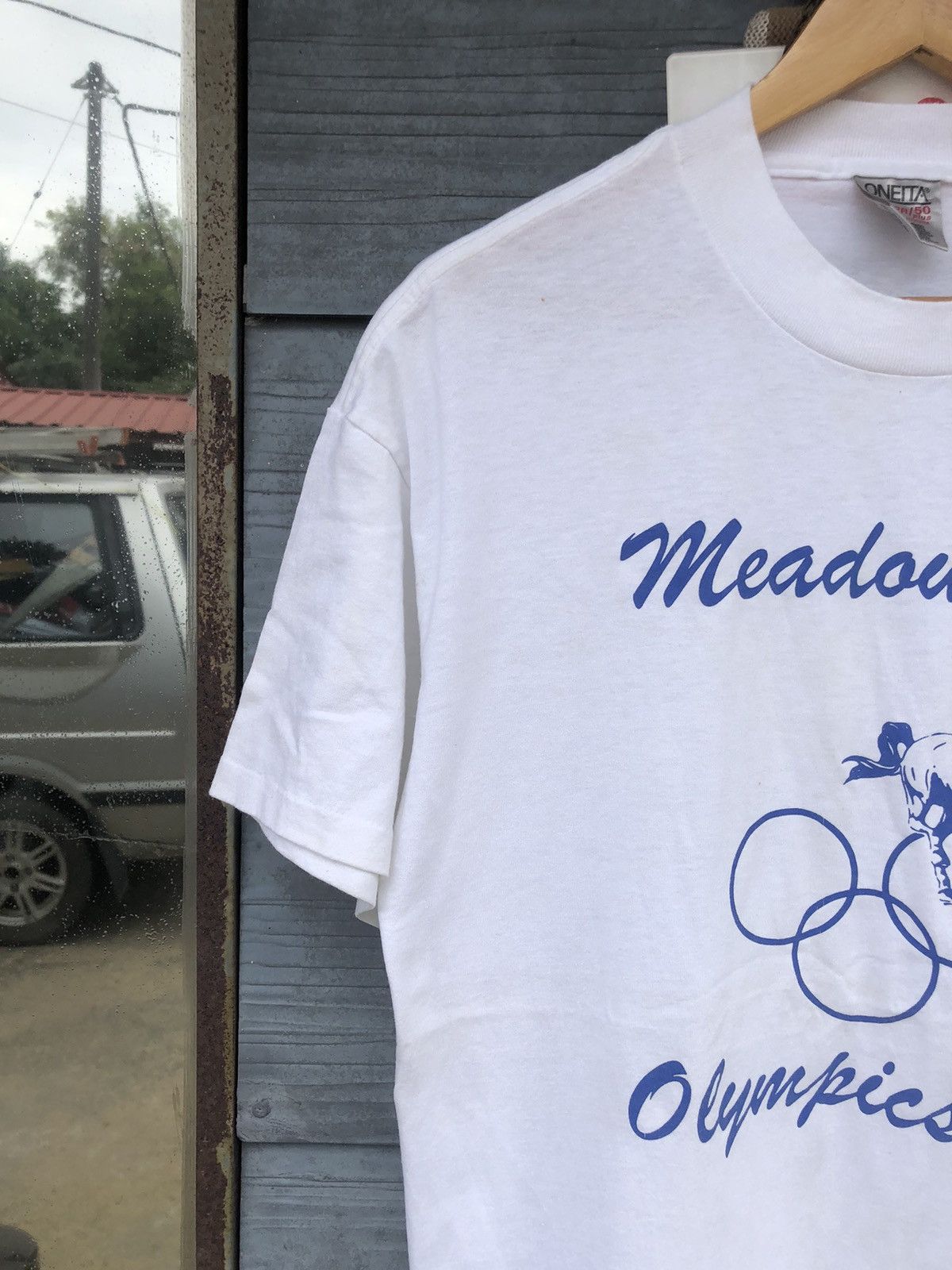 USA Olympics × Vintage Vintage 90s ONEITA Meadowbrook Olympics 1997 Tee Size US L / EU 52-54 / 3 - 3 Thumbnail