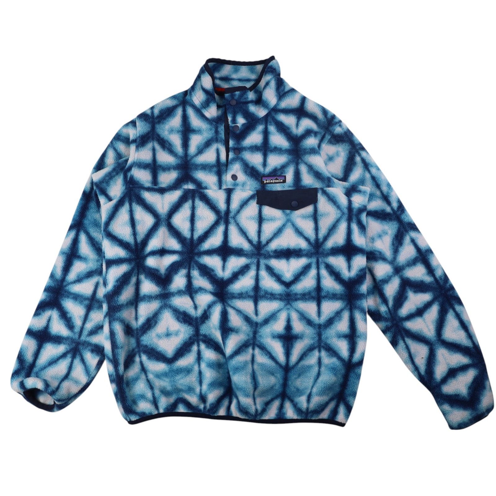 Patagonia Patagonia Syncilla Snow Flake Snap T Fleece Sweatshirt Size L / US 10 / IT 46 - 1 Thumbnail