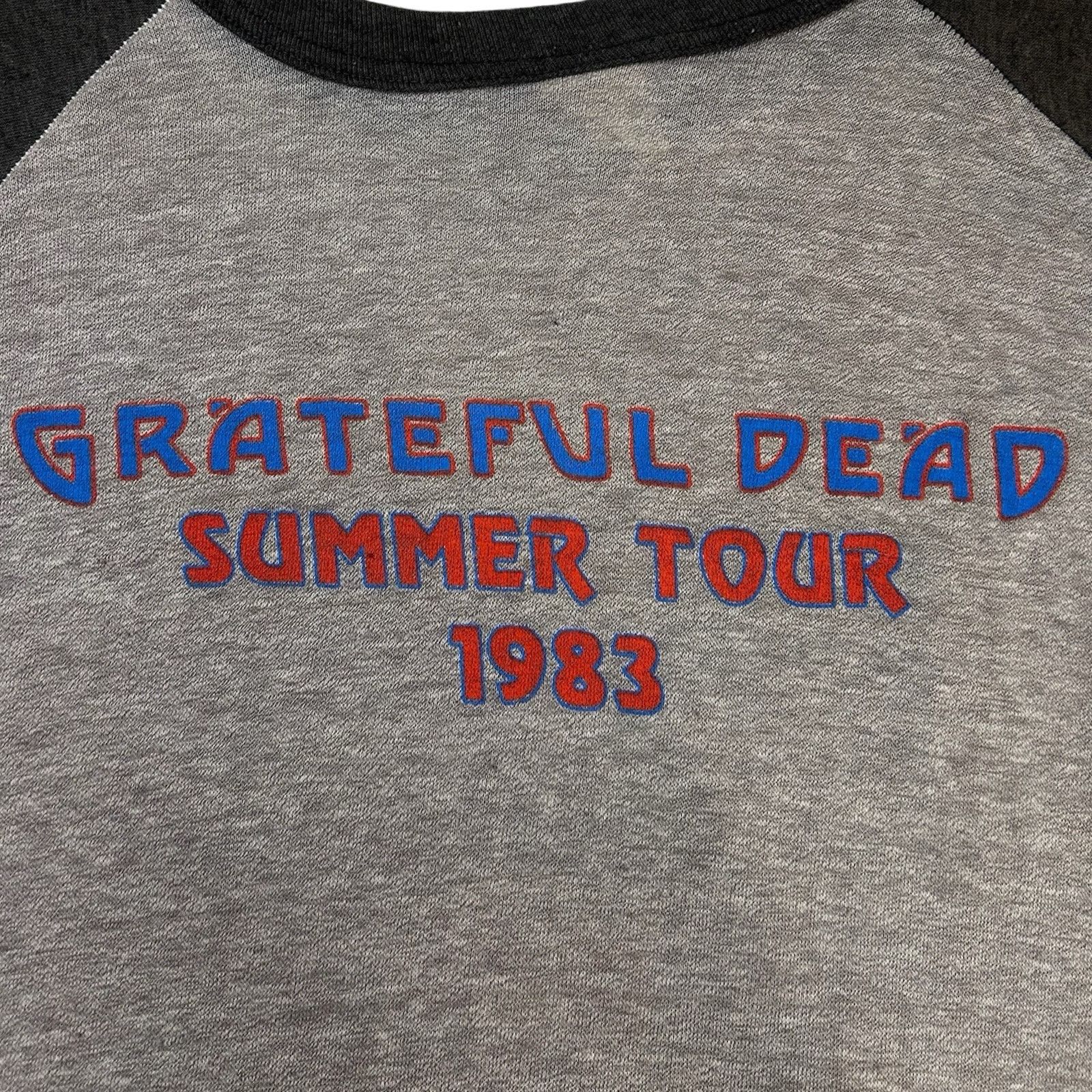 Vintage Vintage Grateful Dead tee shirt 1983 summer tour sz L Size US L / EU 52-54 / 3 - 3 Thumbnail
