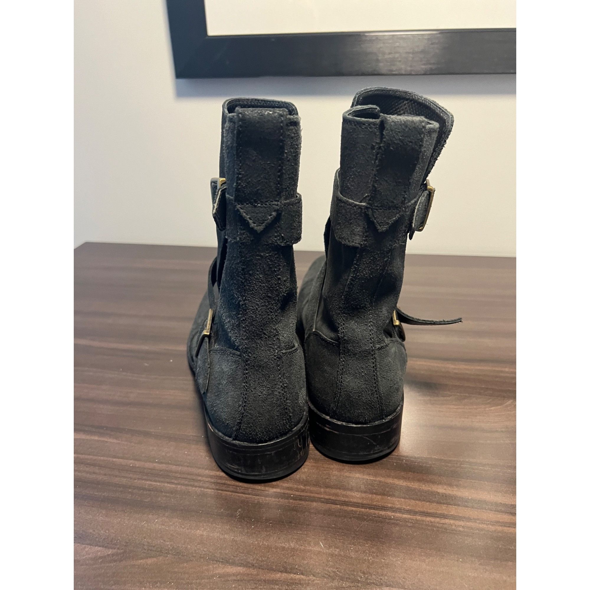 Cole Haan Cole Haan Black Leather Boots - Size 8.5 Size US 8.5 / EU 41-42 - 3 Thumbnail