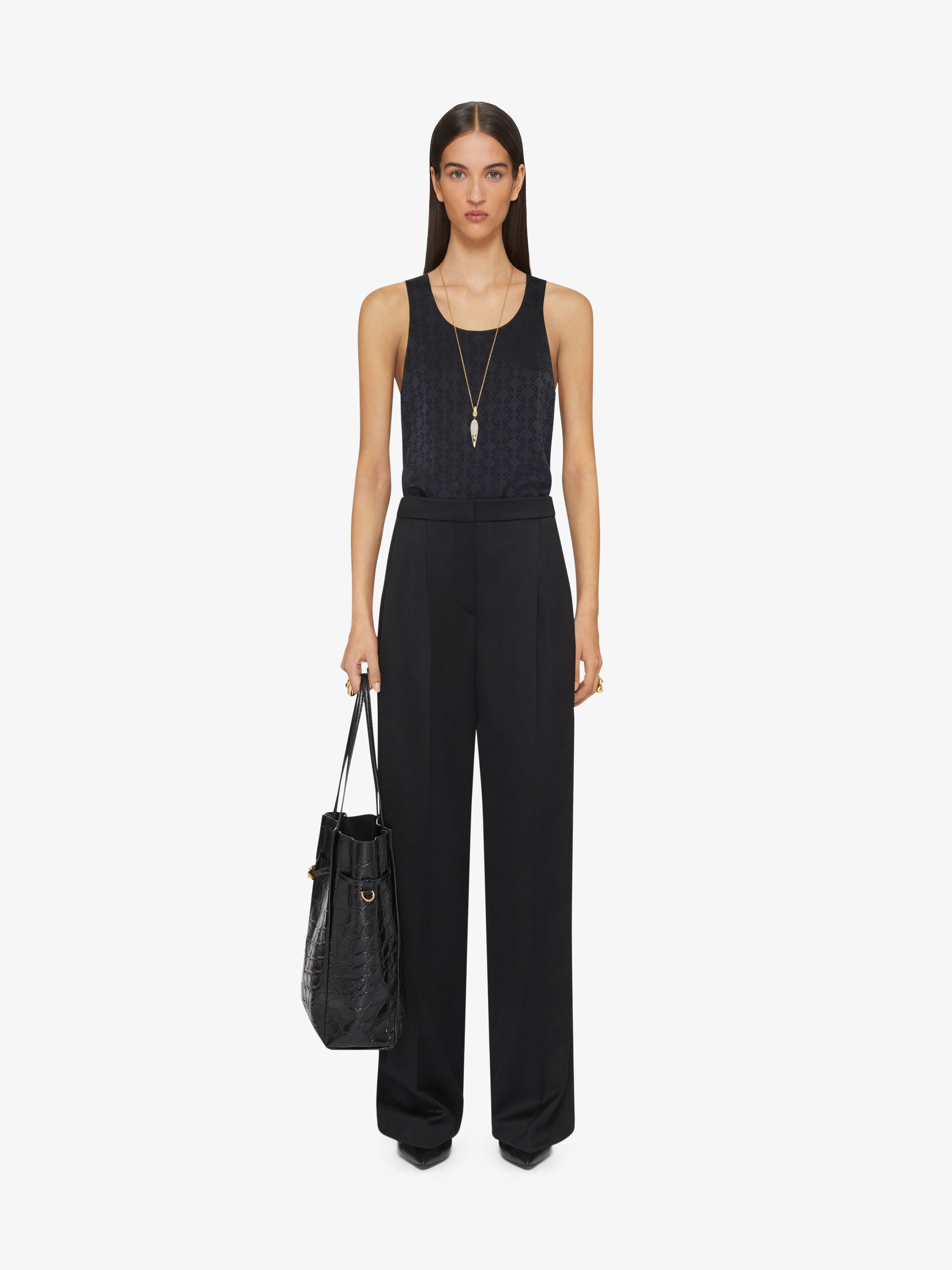 Givenchy o1srvl11e0725 Tank Top in Black Size S / US 4 / IT 40 - 2 Thumbnail