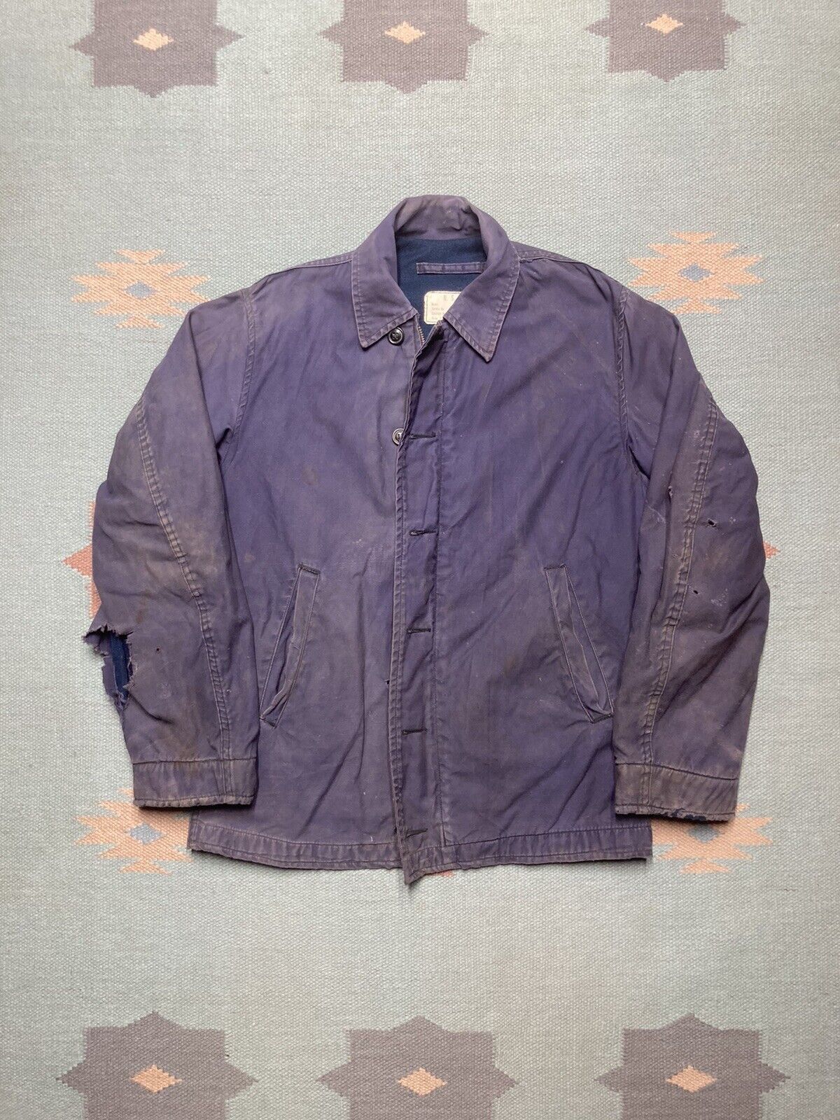 Made In Usa × Streetwear × Vintage Vtg 60s US Navy N-4 utility  