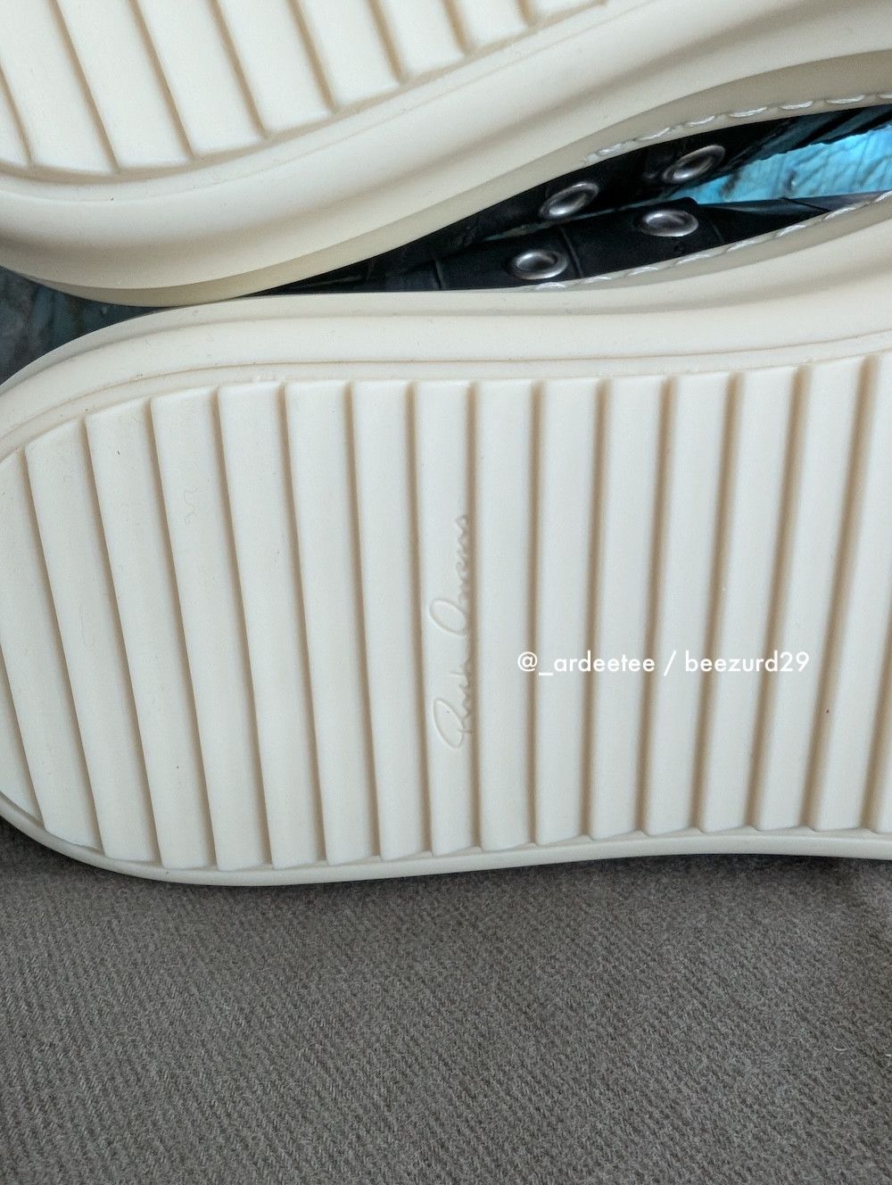 Rick Owens 💥1/1 SAMPLE MATISSE DI MAGGIO RUBBER RAMONES LOW FW24 Size US 8 / EU 41 - 9 Thumbnail