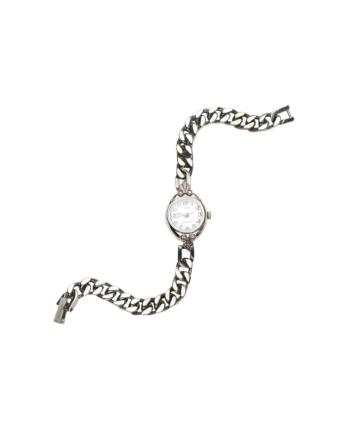 Citizen 1980S Q&Q BRORGNE MECHANICAL CHAIN WATCH Size ONE SIZE - 3 Thumbnail