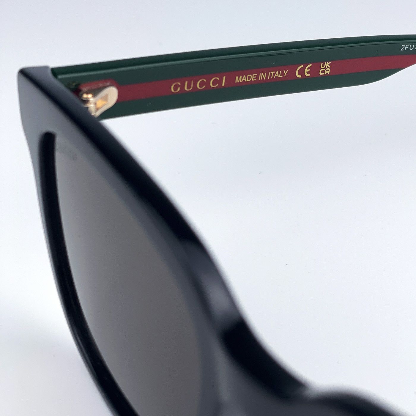 Gucci NEW Gucci GG0847SK 001 Grey Square Unisex Sunglasses Size ONE SIZE - 8 Thumbnail