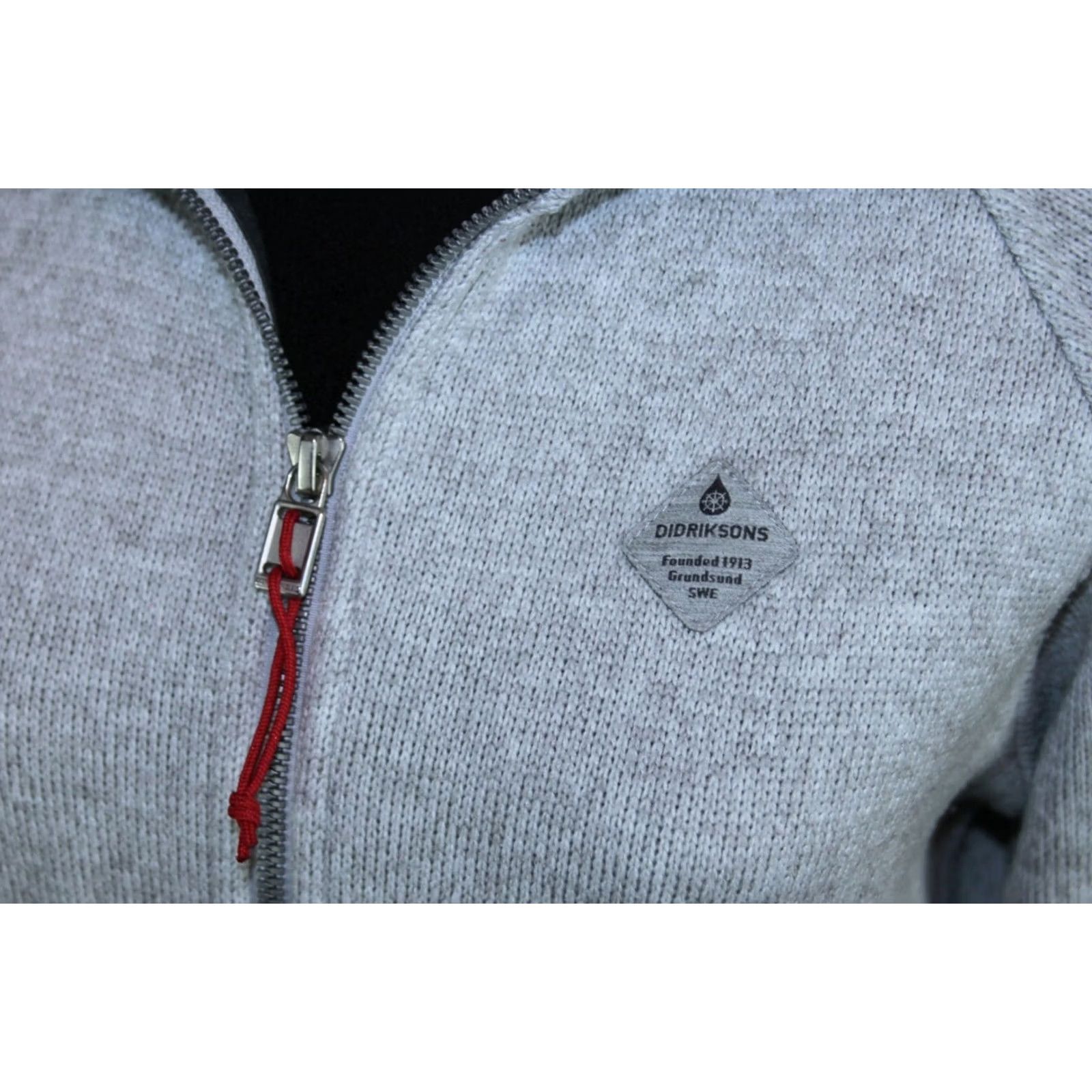 Vintage Didriksons Jacket Thermal Performance active wear outdoor Size 36 Grey Womens Size XS / US 0-2 / IT 36-38 - 2 Thumbnail