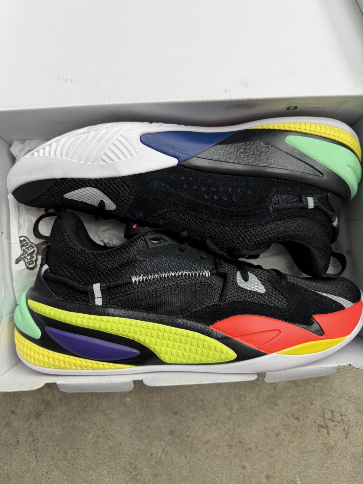J. Cole × Puma Puma J. Cole RS Dreamer Black Size US 11 / EU 44 - 1 Thumbnail