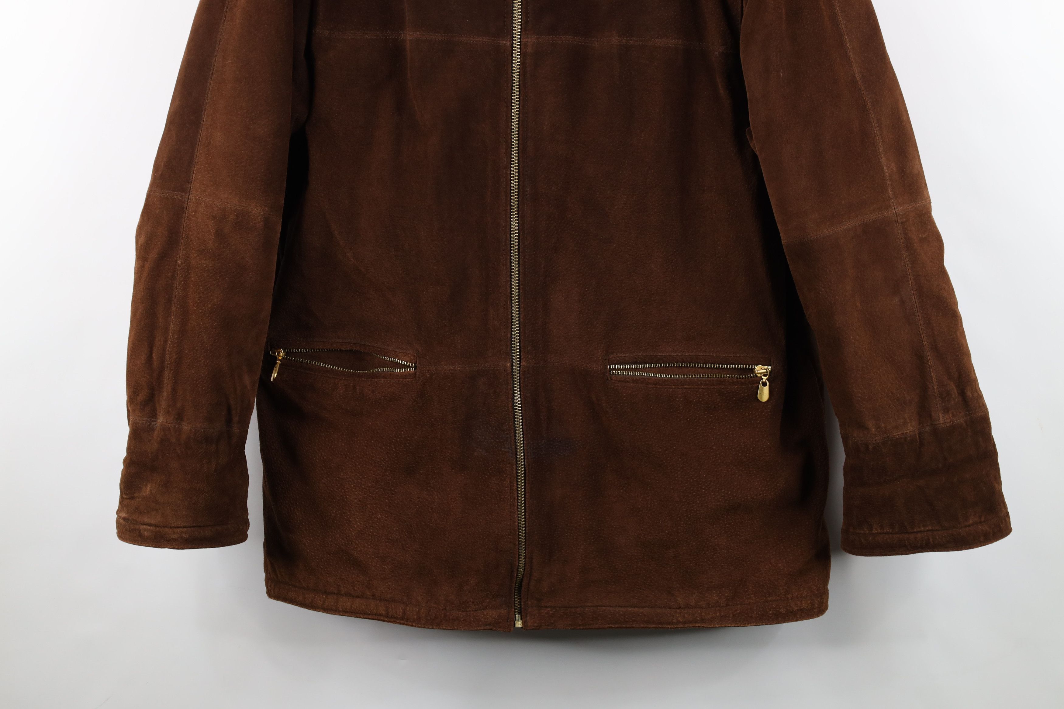 Vintage Vintage 90s Streetwear Reversible Leather Faux Fur Jacket Size L / US 10 / IT 46 - 3 Thumbnail