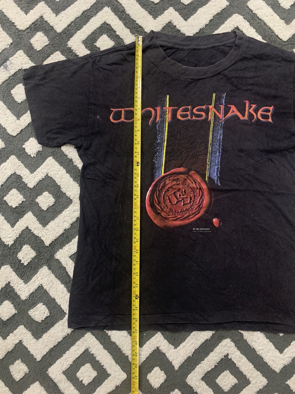 Vintage VINTAGE WHITESNAKE BAND Size US L / EU 52-54 / 3 - 6 Thumbnail