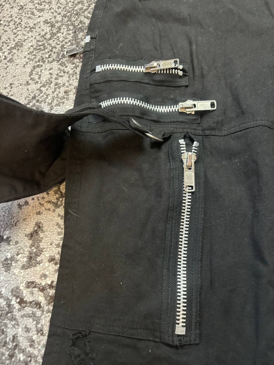 Japanese Brand Vixxsin Andre Men's Zipper Pants Ghotic Owens Style Opium Size US 35 - 6 Thumbnail