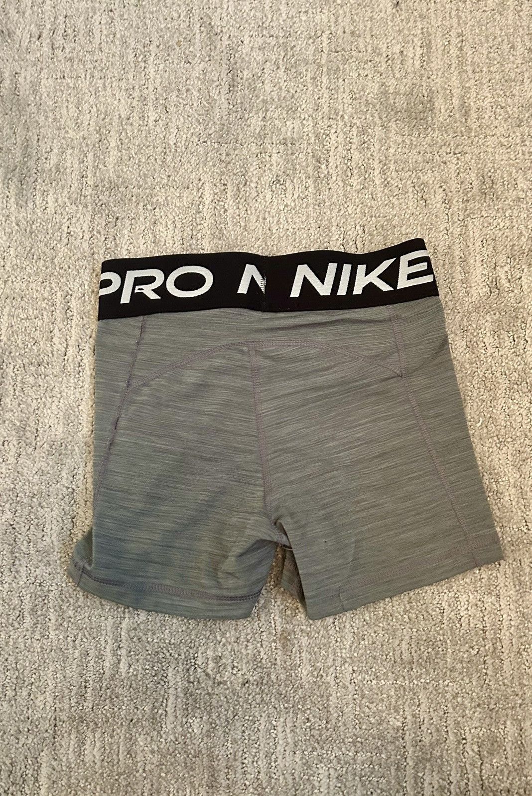 Nike Nike Pro Grey athletic shorts Size 25" / US 0 / IT 36 - 3 Thumbnail