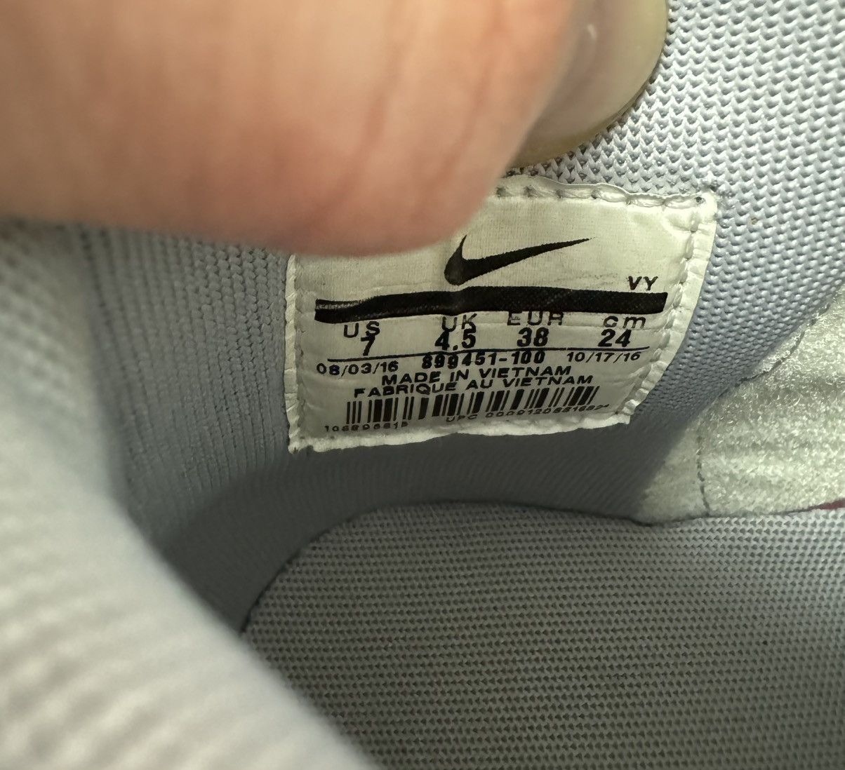 Nike Nike Dunk Sail Pack Medium Grey Rare Vintage Y2k Sneakers Size US 7 / IT 37 - 6 Thumbnail