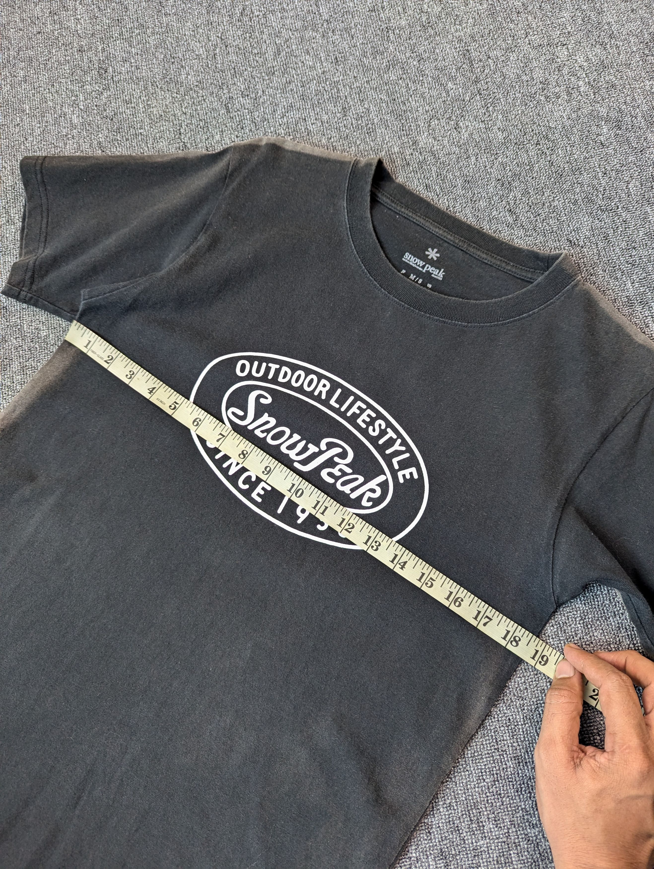 Snow Peak Snow peak 60th Anniversary SunFaded Distressed T-shirt Size US S / EU 44-46 / 1 - 13 Thumbnail