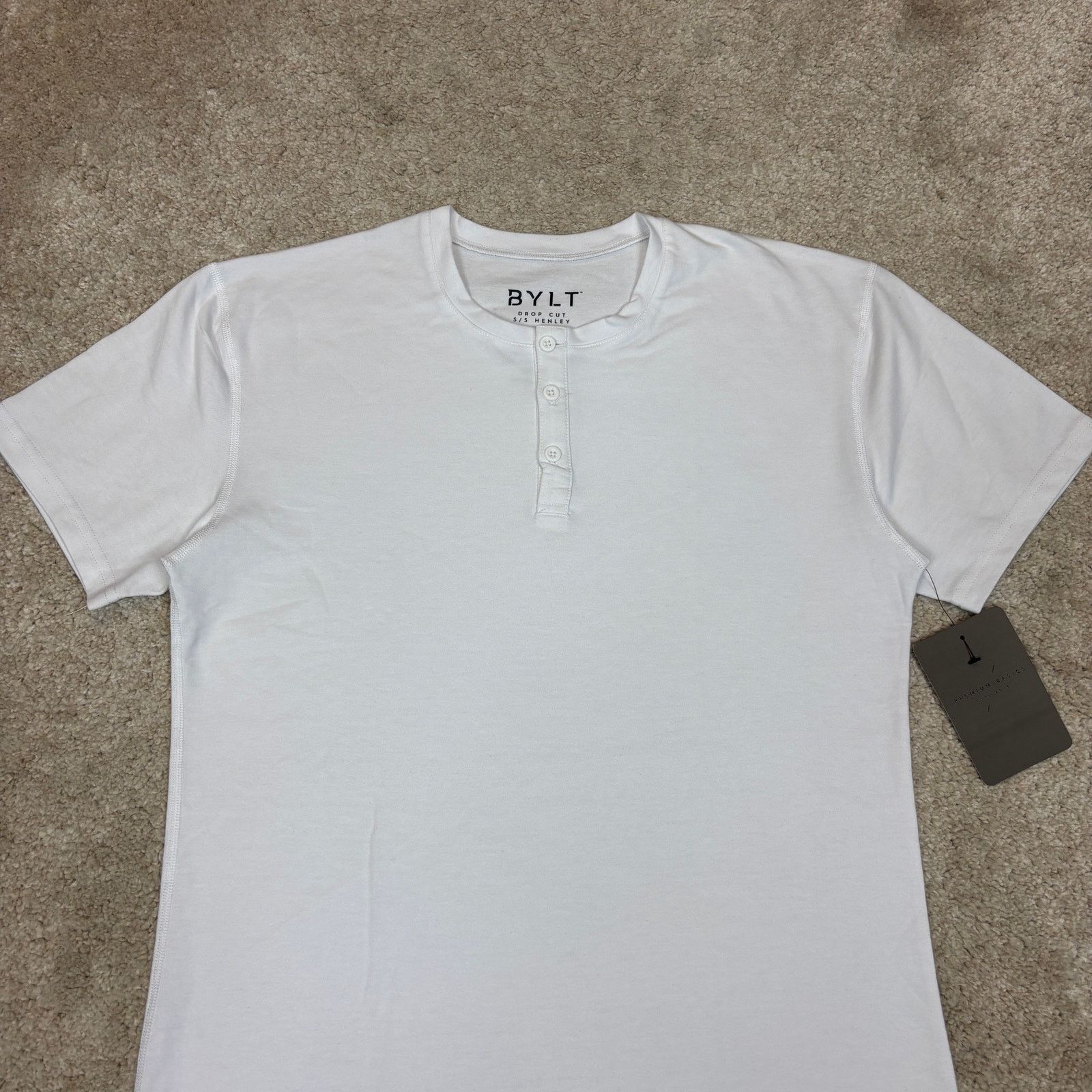 Other NWT Bylt Henley Drop Cut Short Sleeve Shirt Men's Small Size US S / EU 44-46 / 1 - 2 Thumbnail