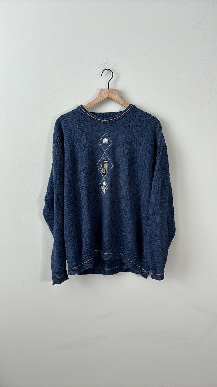 Vintage Vintage Golf Sweater Size US XL / EU 56 / 4 - 1 Thumbnail