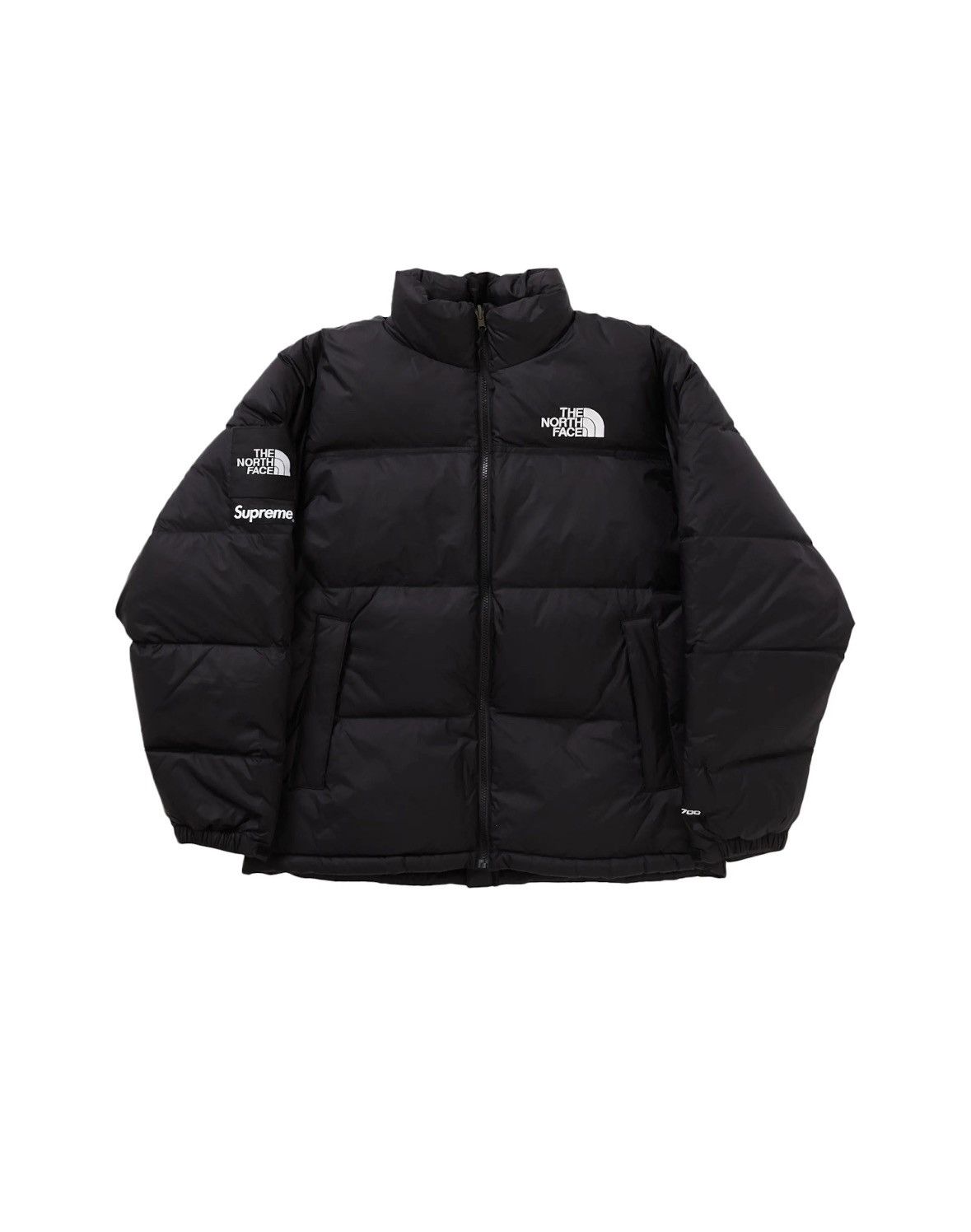 image of Supreme/north Face Black Nuptse Jacket, Men's (Size Medium)