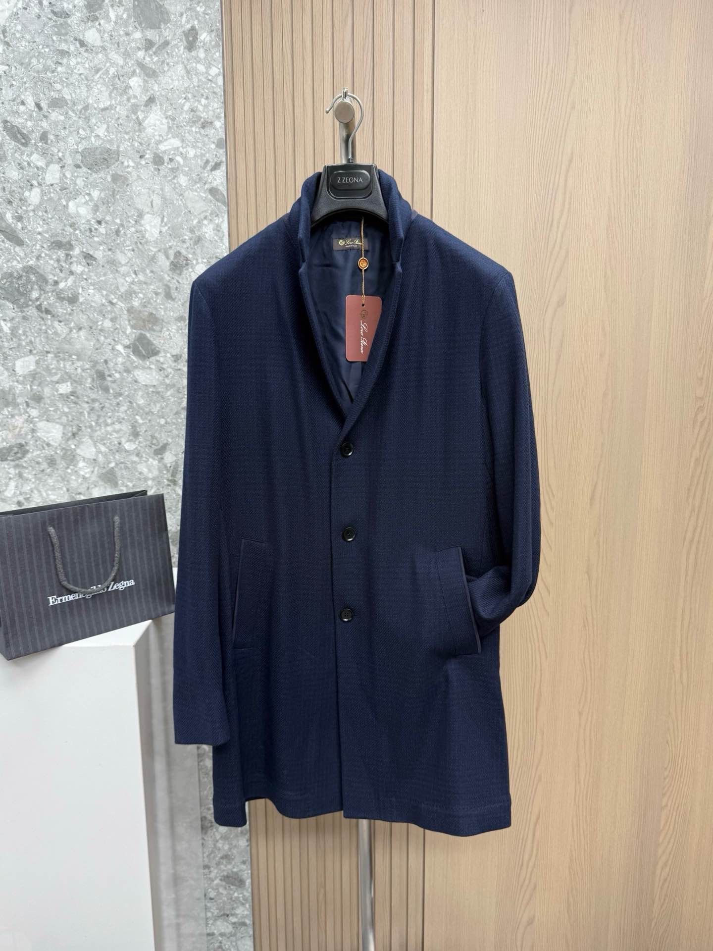 Loro Piana Loro Piana The Gift of Kings Wool Coat Size L Size US L / EU 52-54 / 3 - 1 Thumbnail