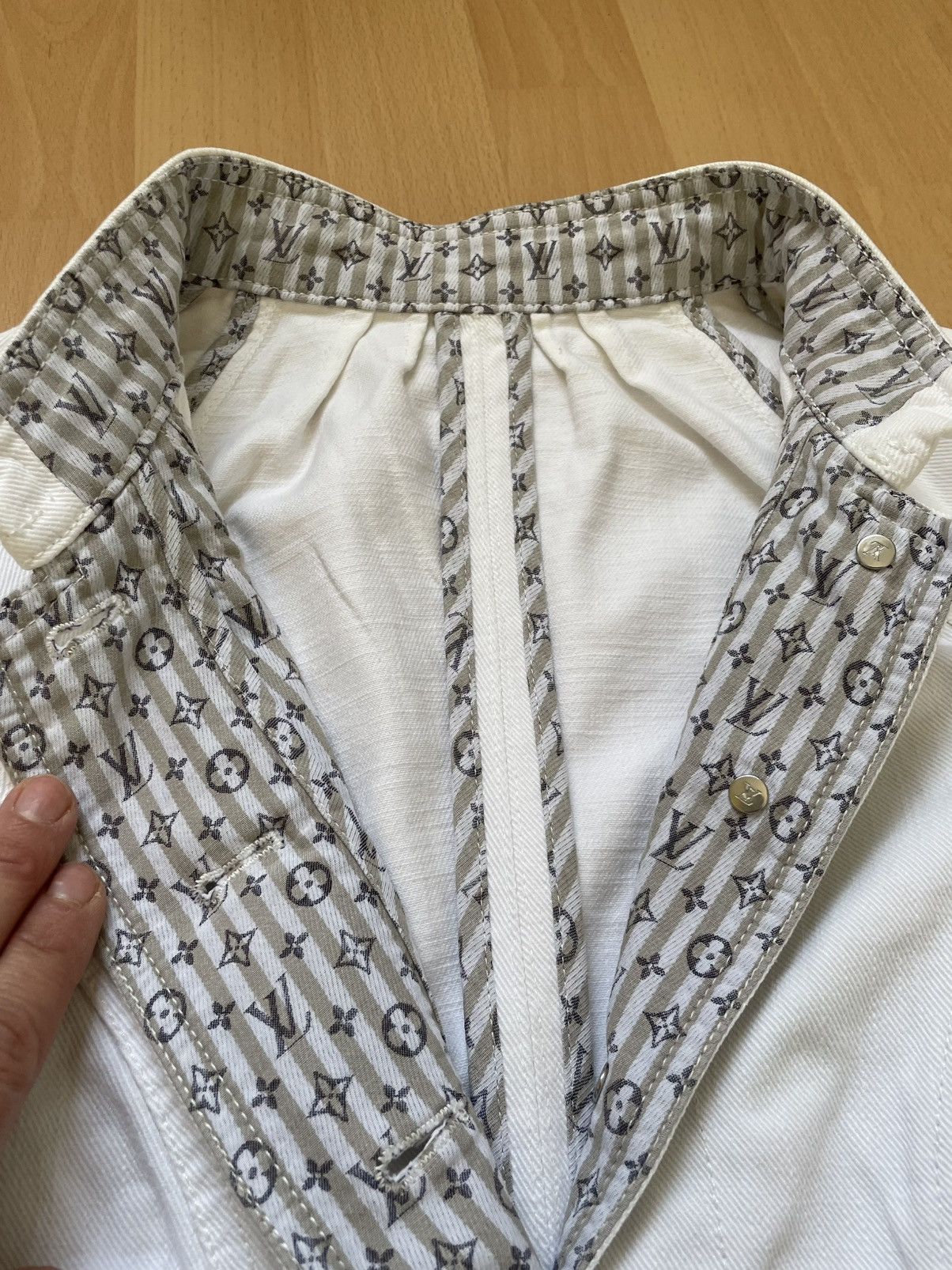 Louis Vuitton LOUIS VUITTON DENIM MONOGRAM JACKET Size XS / US 0-2 / IT 36-38 - 5 Thumbnail