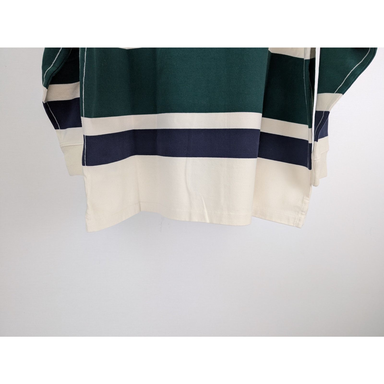 Palm Angels o1rshd1 PA Monogram Rugby Polo in Butter/Red Size US M / EU 48-50 / 2 - 10 Thumbnail