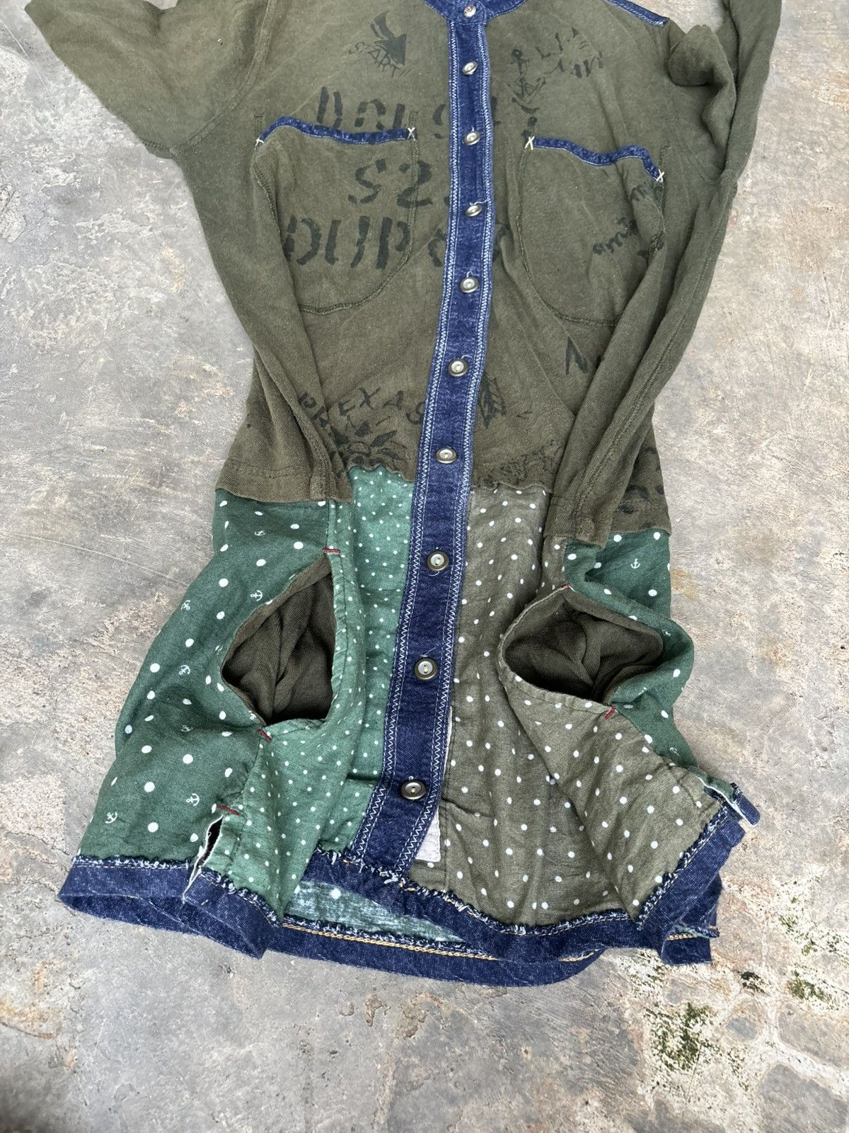 Hysteric Glamour Lime.Inc Pacthworck RRL Ralphlauren Style Shirt Size US L / EU 52-54 / 3 - 7 Thumbnail