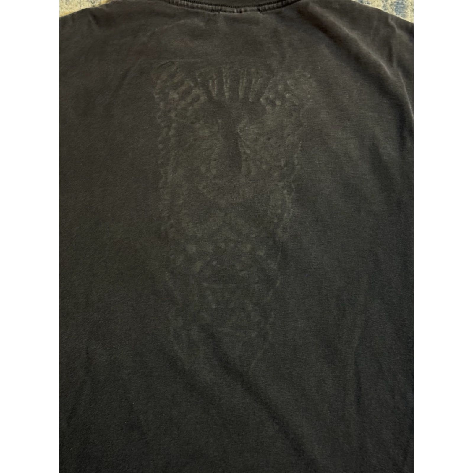 Vintage VINTAGE Murina Speedcult Detroit Skull T-Shirt XL Black Crew Neck Short Sleeve Cars Graphic Print 2000s Mens Size US XL / EU 56 / 4 - 4 Thumbnail